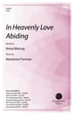 In Heavenly Love Abiding SATB choral sheet music cover